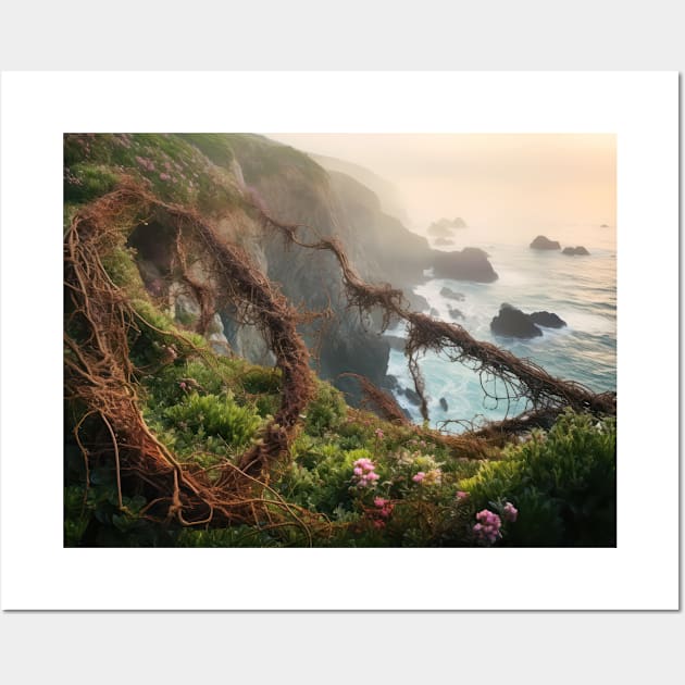 Bluffs Blossom Tendrils Wall Art by star trek fanart and more